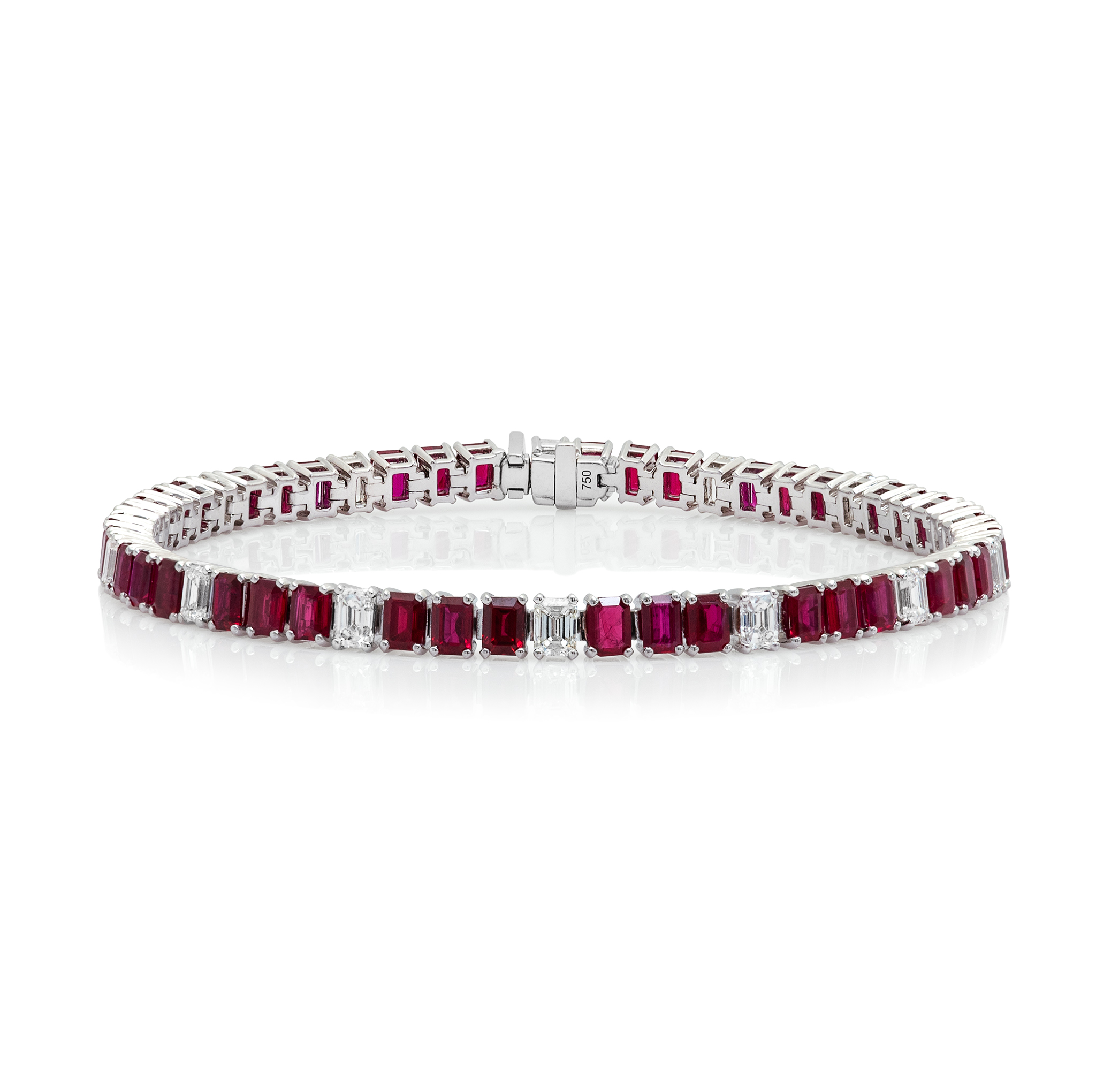 Ruby and Diamond Bracelet